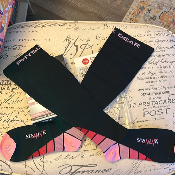 Physix Gear Sport Stamina Unisex Graduated Compression Socks XXL Anti-Fatigue 🧦 - Picture 5 of 13